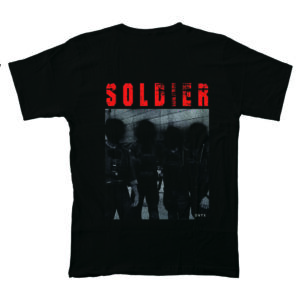 T-SHIRT SOLDIER BLACK