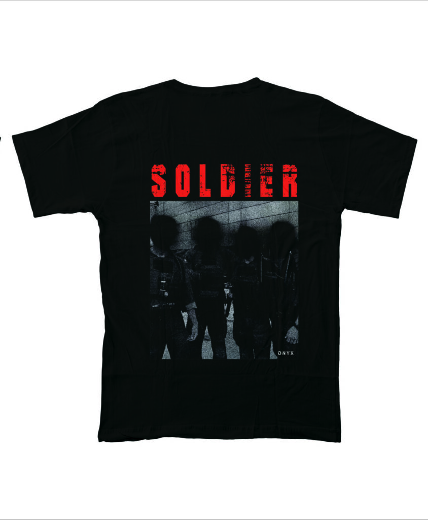T-SHIRT SOLDIER BLACK